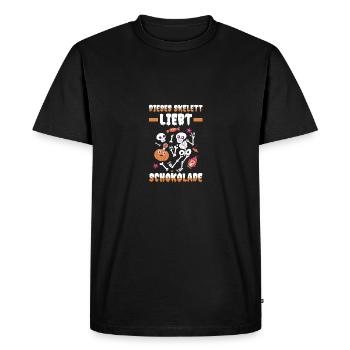 Halloween Costume Skelet Halloween - T-shirt Premium bio Homme - noir - Devant - Nico (187cm)