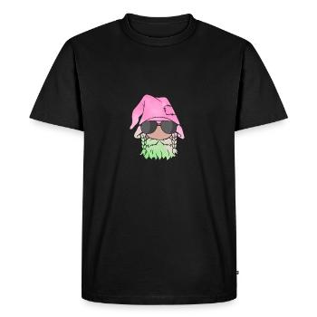 Noël Noël Gnome de Noël - T-shirt Premium bio Homme - noir - Devant - Nico (187cm)