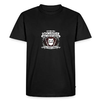 Welding Welding Workers Welder - Men's Premium Organic T-Shirt - black - Front - Nico (187cm)