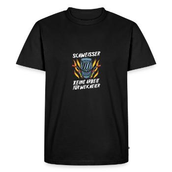 Welding Welding Workers Welder - Men's Premium Organic T-Shirt - black - Front - Nico (187cm)