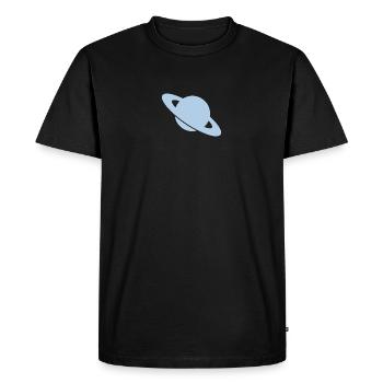 Solar System - Planets - Space - Men's Premium Organic T-Shirt - black - Front - Nico (187cm)