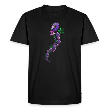 polynesien - T-shirt Premium bio Homme - noir - Devant - Nico (187cm)