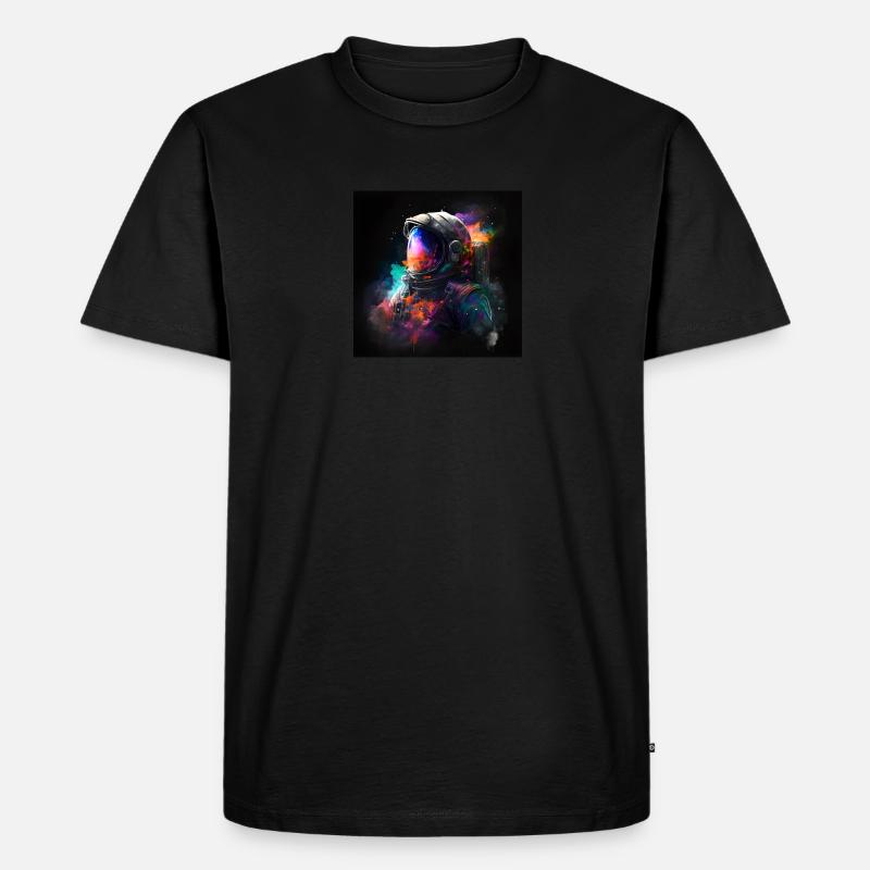 Astronaut in Space - Männer Premium Bio T-Shirt - undefined