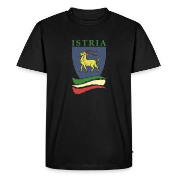 Istria Tourist Hrvatska Croatia Holidays Balkan Re - Men's Premium Organic T-Shirt - black - Front - Nico (187cm)