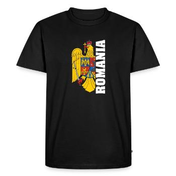 Roumanie Balkan Holidays Bucarest Tour - T-shirt Premium bio Homme - noir - Devant - Nico (187cm)