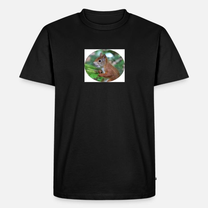 Eichhörnchen, Isibat - Männer Premium Bio T-Shirt - undefined