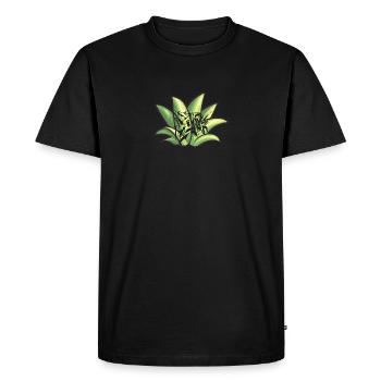 Couleurs Graffiti - T-shirt Premium bio Homme - noir - Devant - Nico (187cm)