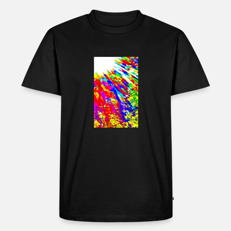 Sun Explosion - Männer Premium Bio T-Shirt - Schwarz