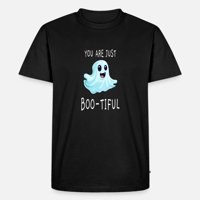 Geist | "bootiful" - Männer Premium Bio T-Shirt - Schwarz