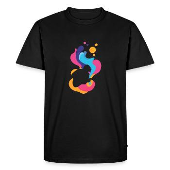 Guitare électrique Basser Shouter - T-shirt Premium bio Homme - noir - Devant - Nico (187cm)