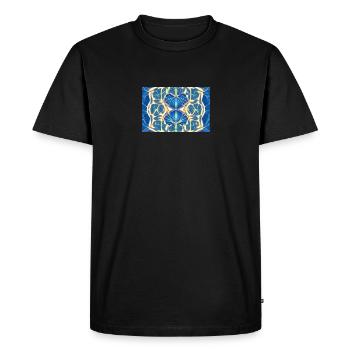 Radiant braid - Men's Premium Organic T-Shirt - black - Front - Nico (187cm)