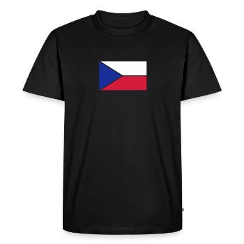 tschechien_50 - T-shirt Premium bio Homme - noir - Devant - Nico (187cm)