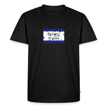 mg vryses - T-shirt Premium bio Homme - noir - Devant - Nico (187cm)