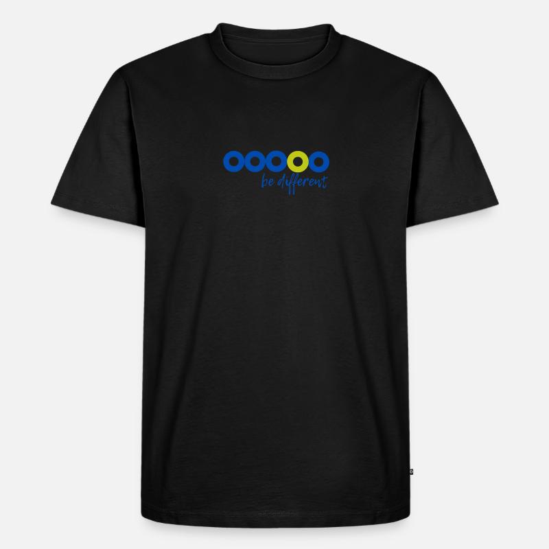 Be Different - Be Yourself!! - Männer Premium Bio T-Shirt - undefined