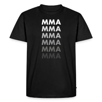 MMA sportif - T-shirt Premium bio Homme - noir - Devant - Nico (187cm)