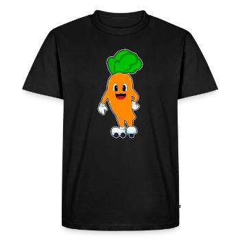 Carrot Roller Skating Roller Skates - T-shirt Premium bio Homme - noir - Devant - Nico (187cm)