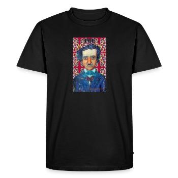 Poe - T-shirt Premium bio Homme - noir - Devant - Nico (187cm)
