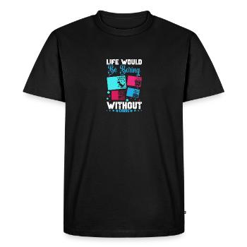Card Maker Die Cutes pour les fournitures de fabrication de cartes - T-shirt Premium bio Homme - noir - Devant - Nico (187cm)