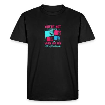 Kits de fabrication de cartes pour adultes Scrapbooking Carterie - T-shirt Premium bio Homme - noir - Devant - Nico (187cm)