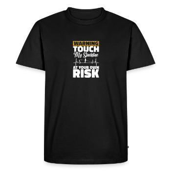 Indoor Slacklining Accessories Slackliner Swing - Men's Premium Organic T-Shirt - black - Front - Nico (187cm)