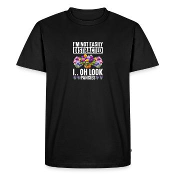 Cayuga Canard Enclos Nourriture Animal En Peluche Cayuga - T-shirt Premium bio Homme - noir - Devant - Nico (187cm)