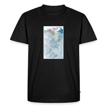 Sirènes - T-shirt Premium bio Homme - noir - Devant - Nico (187cm)