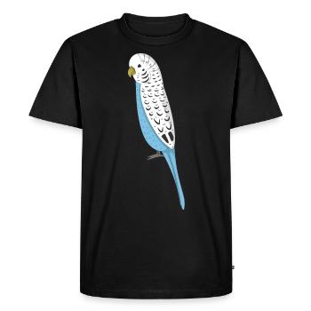 Perruque - T-shirt Premium bio Homme - noir - Devant - Nico (187cm)