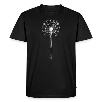 Pissenlit - Pissenlit - Nature - T-shirt Premium bio Homme - noir - Devant - Nico (187cm)