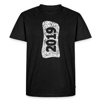 2019 - T-shirt Premium bio Homme - noir - Devant - Nico (187cm)