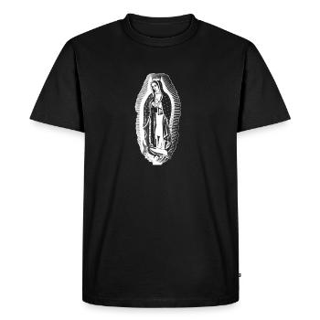 Notre-Dame de Guadalupe - T-shirt Premium bio Homme - noir - Devant - Nico (187cm)