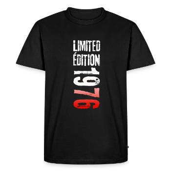 LIMITED EDITION 1976 - T-shirt Premium bio Homme - noir - Devant - Nico (187cm)