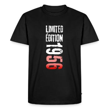 LIMITED EDITION 1956 - T-shirt Premium bio Homme - noir - Devant - Nico (187cm)