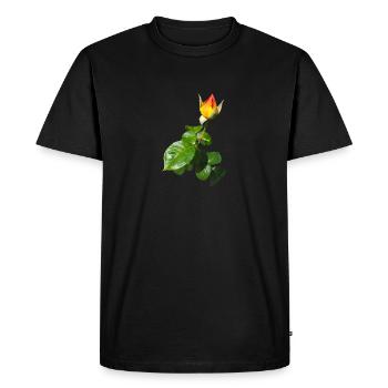 BOUTON DE ROSE - T-shirt Premium bio Homme - noir - Devant - Nico (187cm)