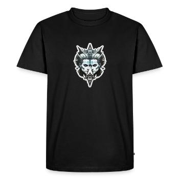 gemeaux homme à homme - T-shirt Premium bio Homme - noir - Devant - Nico (187cm)