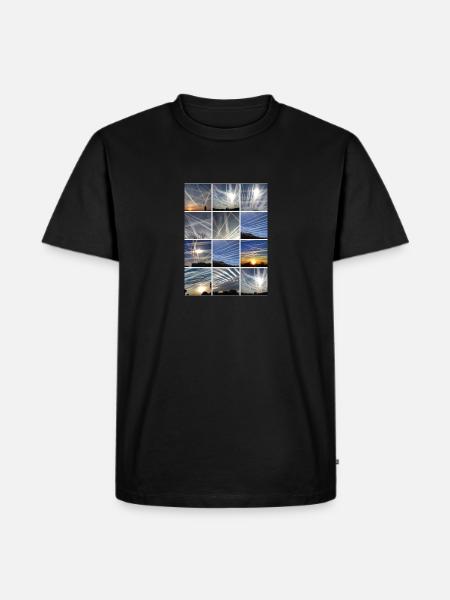 Chemtrails Clouds - Men's Premium Organic T-Shirt - black