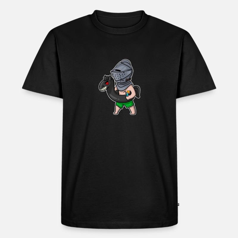 HEMA Sommer - Männer Premium Bio T-Shirt - Schwarz