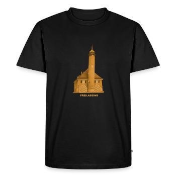 Musée Freilassing, Berchtesgaden, Haute-Bavière - T-shirt Premium bio Homme - noir - Devant - Nico (187cm)