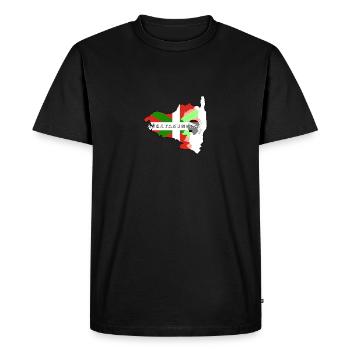 Askatasunera - T-shirt Premium bio Homme - noir - Devant - Nico (187cm)