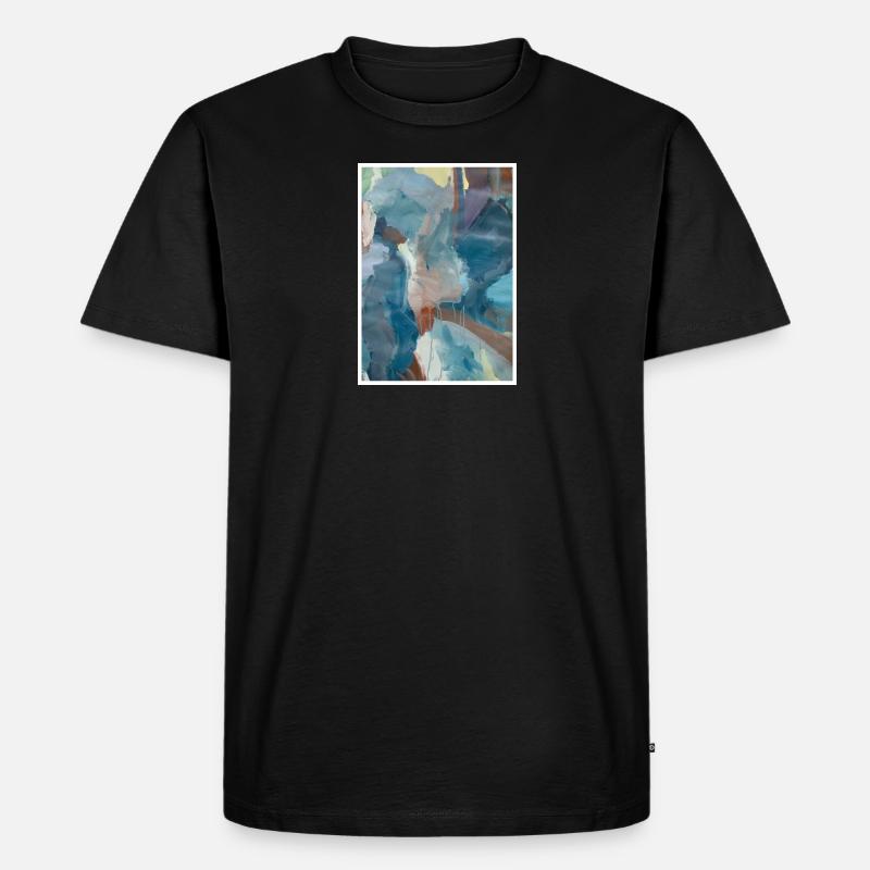 Original Kunstprint "Marrakesh" - Männer Premium Bio T-Shirt - Schwarz