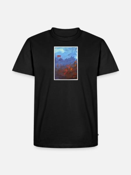 Original Art Print "Sturmsee" - Men's Premium Organic T-Shirt - black