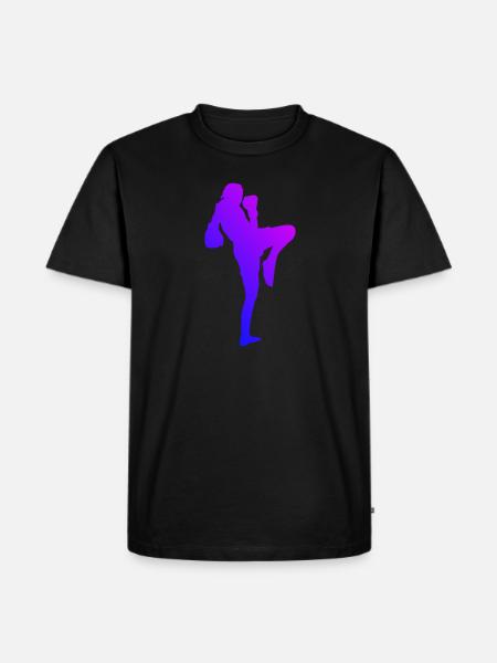 Thai Boxing Thai Boxing Muay Thai Thai Boxer Thai Boxing - Men's Premium Organic T-Shirt - black