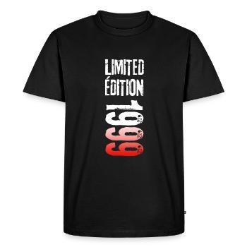 LIMITED EDITION 1999 - T-shirt Premium bio Homme - noir - Devant - Nico (187cm)