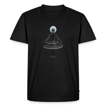 100 ans de ballet triadique : Spirale - T-shirt Premium bio Homme - noir - Devant - Nico (187cm)