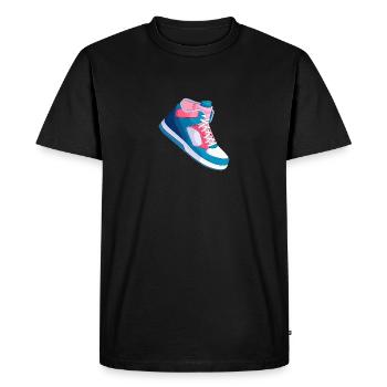 Chaussures Trans Pride - T-shirt Premium bio Homme - noir - Devant - Nico (187cm)