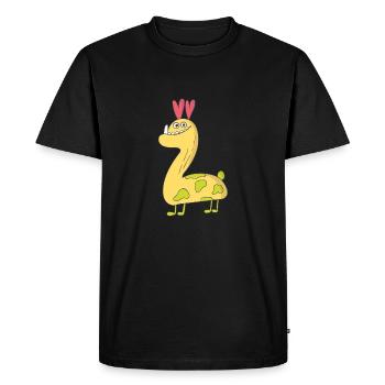 Monstres - T-shirt Premium bio Homme - noir - Devant - Nico (187cm)