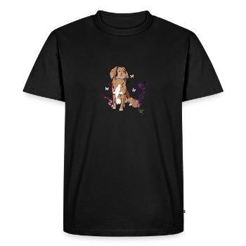 Nova Scotia Retriever - T-shirt Premium bio Homme - noir - Devant - Nico (187cm)
