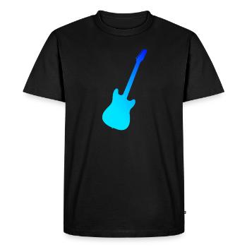 Guitariste Guitariste Guitare Guitariste Femmes - T-shirt Premium bio Homme - noir - Devant - Nico (187cm)