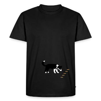Obedience 1 - T-shirt Premium bio Homme - noir - Devant - Nico (187cm)