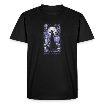 welcome to my nightmare 03 - Men's Premium Organic T-Shirt - black - Front - Nico (187cm)