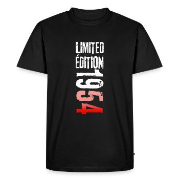 LIMITED EDITION 1954 - T-shirt Premium bio Homme - noir - Devant - Nico (187cm)